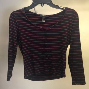 Quarter sleeve Croptop